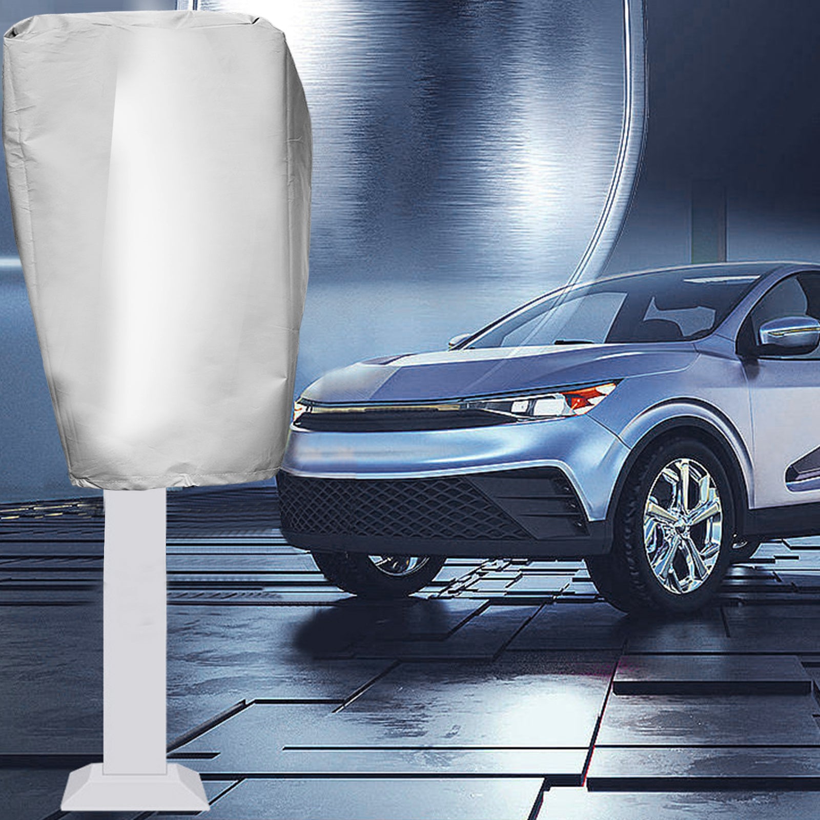 Electric Vehicle Charging Station Cover Weatherproof Dustproof Durable Steel