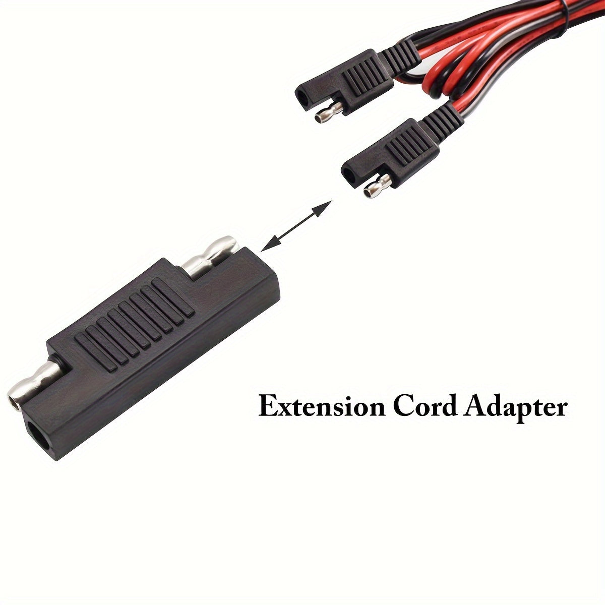 Juego de adaptadores de reversa SAE a SAE, de 4 o 8 unidades, para sistemas de corriente continua de 12V y 24V