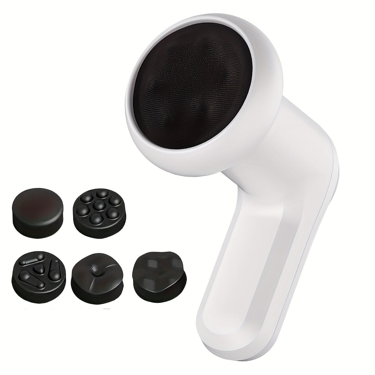 Masajeador eléctrico de grasa con 5 cabezales de masaje y vibrador para piel naranja para relajación corporal