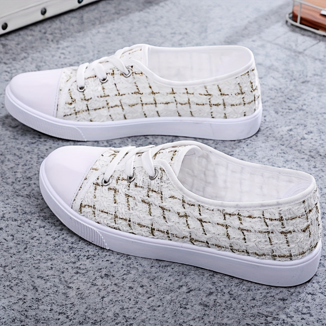 Women's Flat Shoes Casual Sneakers Lightweight Slip-Ons for Daily Wear