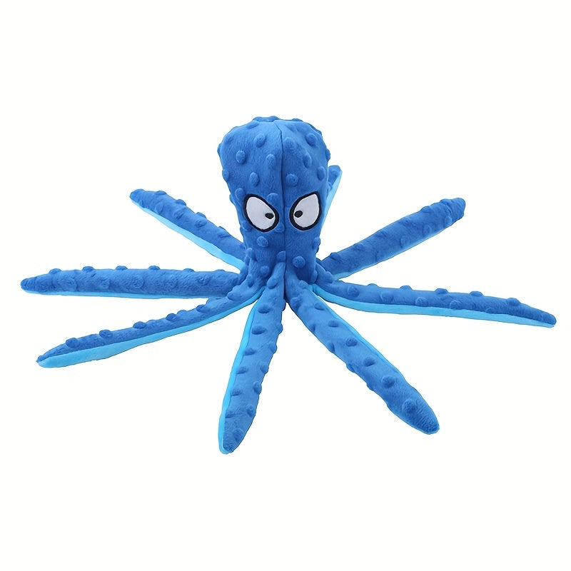 Plush Pet Toy with Sound and Leather Shell for Dogs and Cats