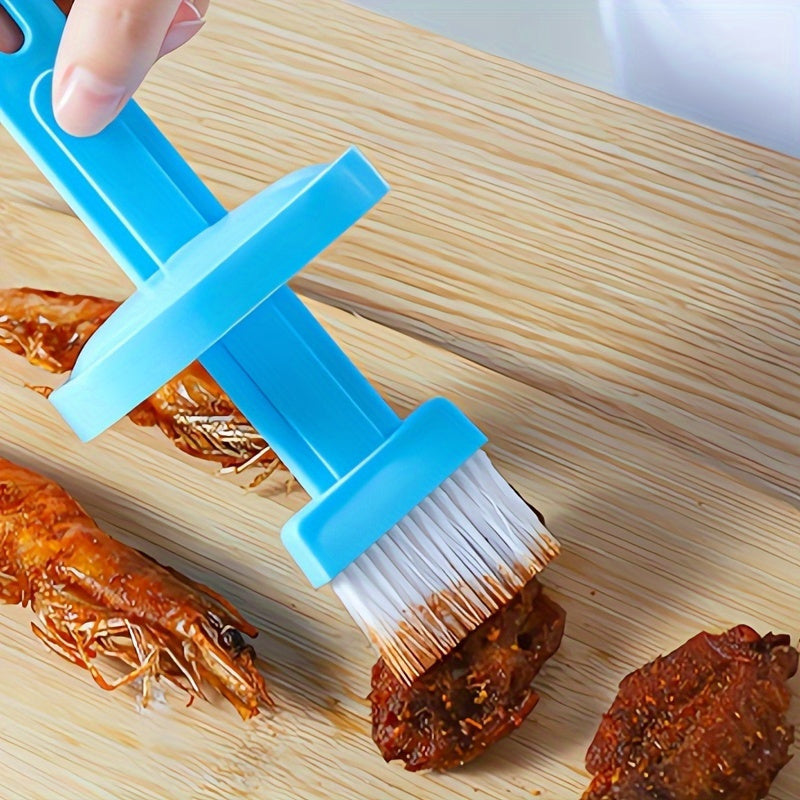 High Temperature Resistant Silicone Oil Brush with Storage Box for Cooking Baking Barbecue