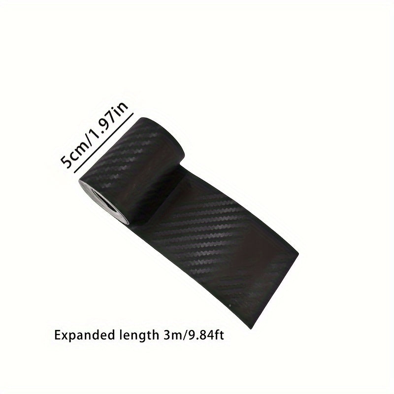 PVC Car Door Sill Protector Scratch-Resistant Interior Guard for Vehicles