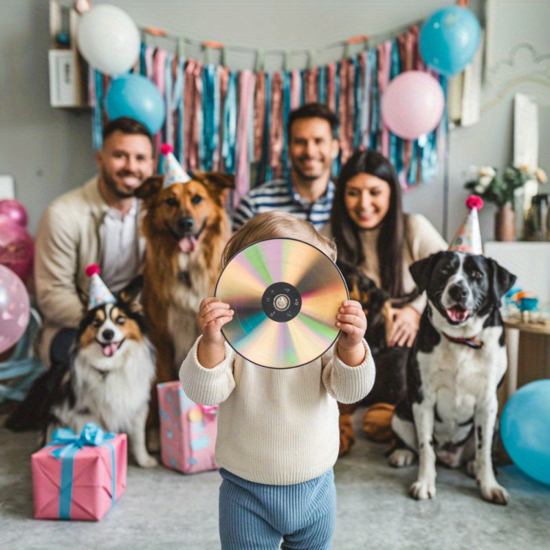 Writeable CD Surface for Custom DVD Covers Non-Wood Battery-Free Easy to Use