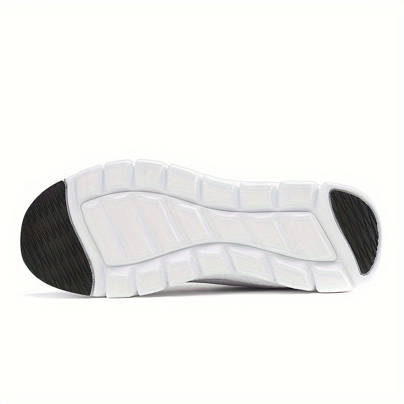 Women Solid Color Casual Sneakers Lace Up Breathable Soft Sole Plus Size