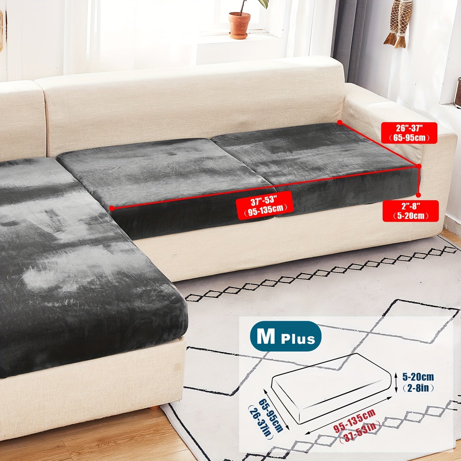 Велюровый чехол для дивана/подушки для домашних животных, пылезащитный и мягкий чехол для дивана для домашнего декора.