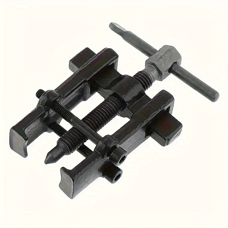 Black Steel 5.08cm Two Claw Puller Tool for Bearing Removal Automotive Repair