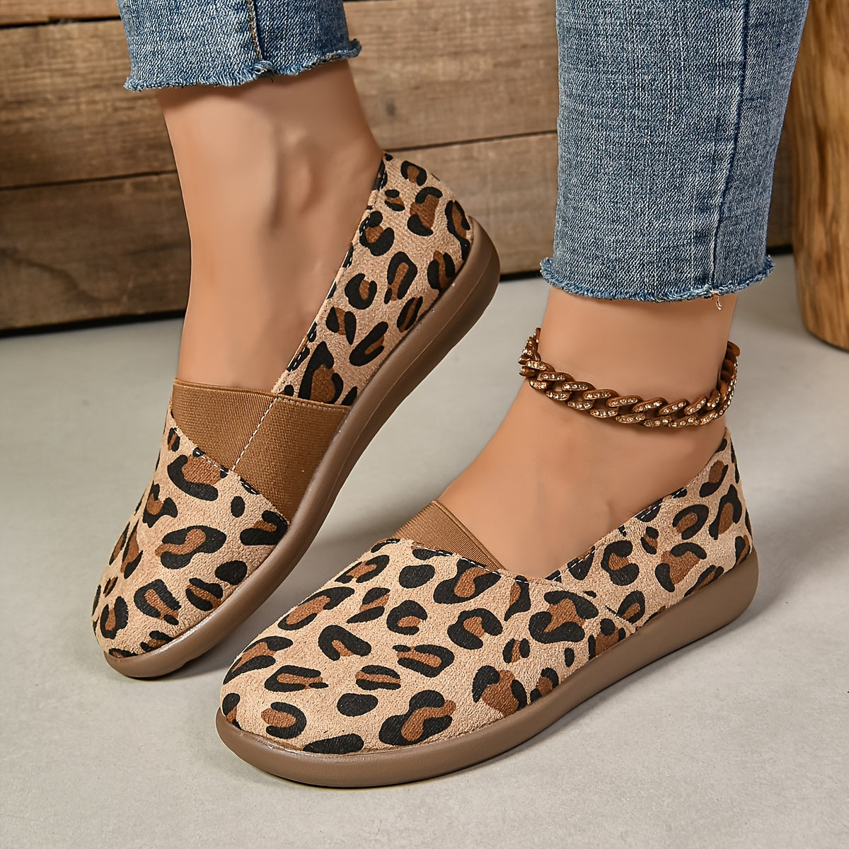 Zapatillas planas coloridas con estrellas para mujer, ligeras, slip-on, mocasines casuales para verano