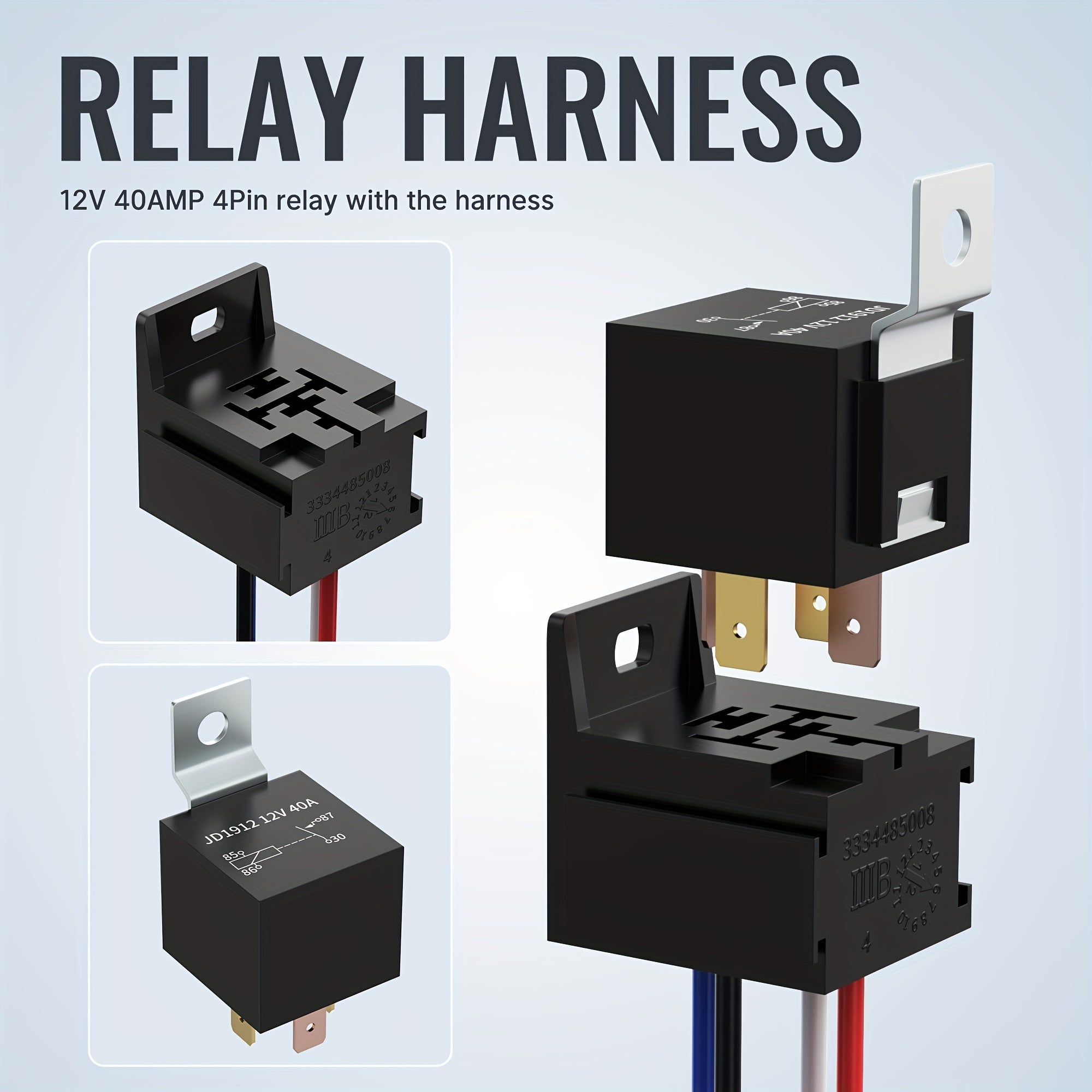 Universal Car Ignition Switch Panel 12V Aluminum Alloy With Start Button