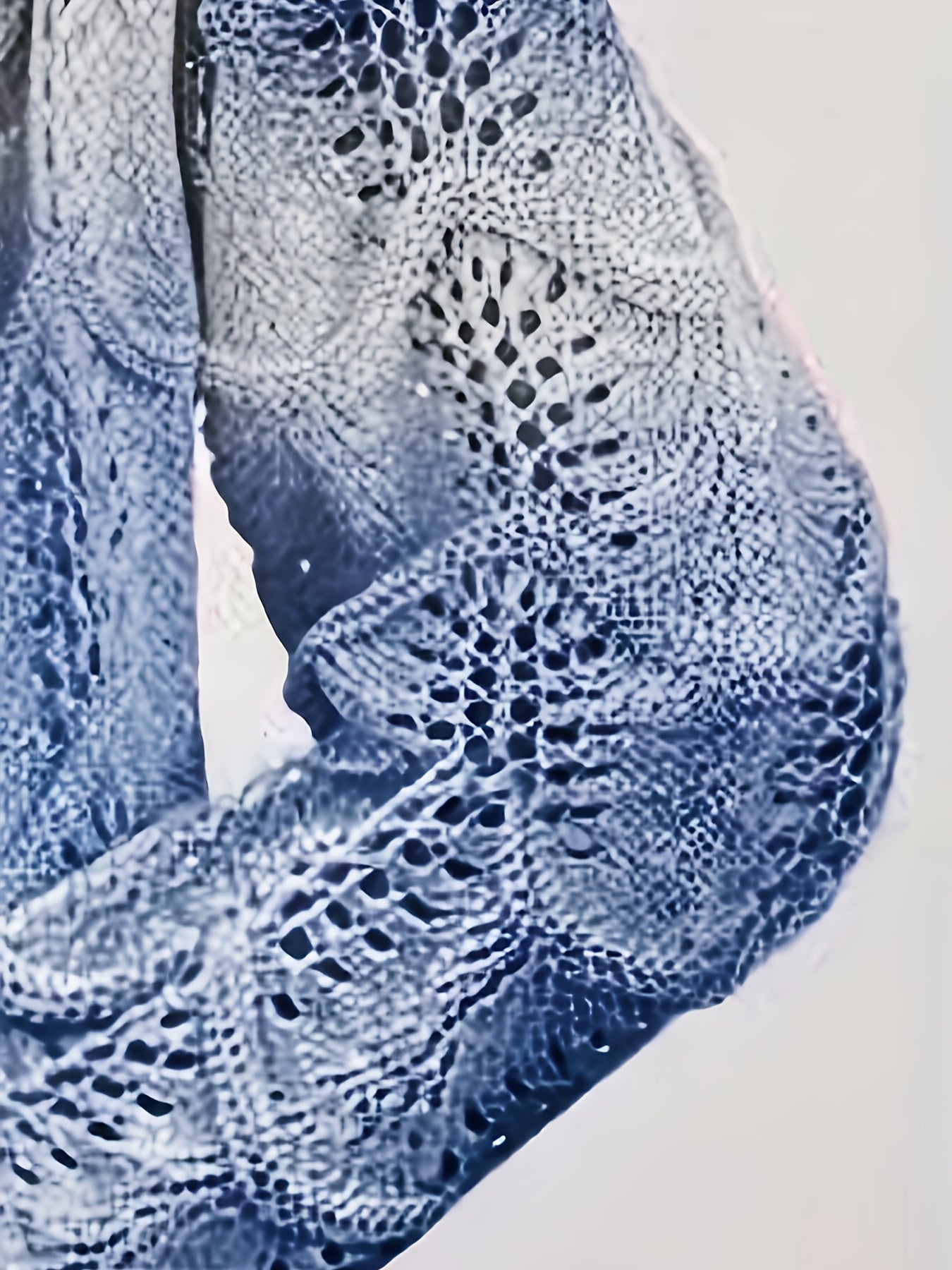 Ayollar uchun kengaytirilgan o'lchamdagi ochiq old qismli uzun qo'lqopli kardigan, yengil, rang-barang blokli, laced