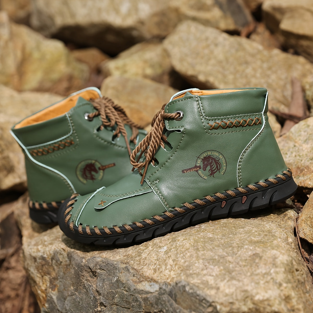 Women's Plus Size Casual Chelsea Boots Beige Microfiber Rubber Sole