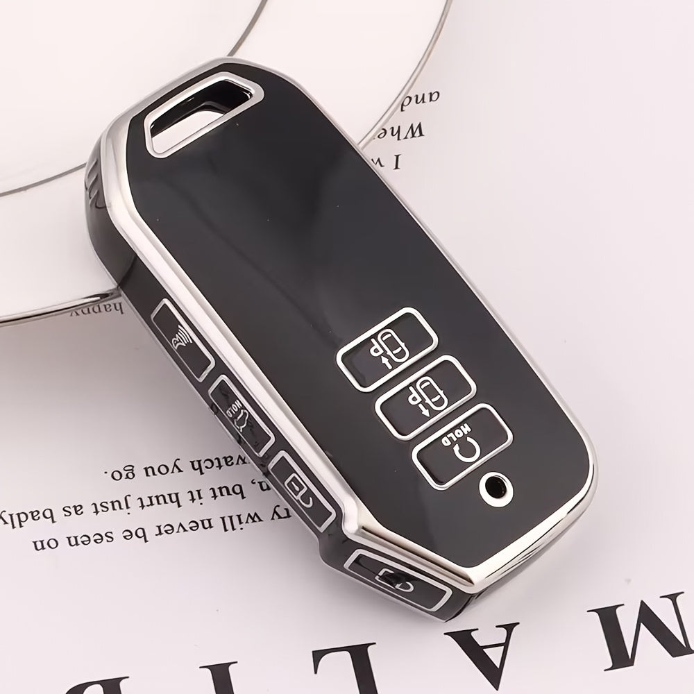 Universal TPU Remote Key Cover for 7-Button Car Key Case