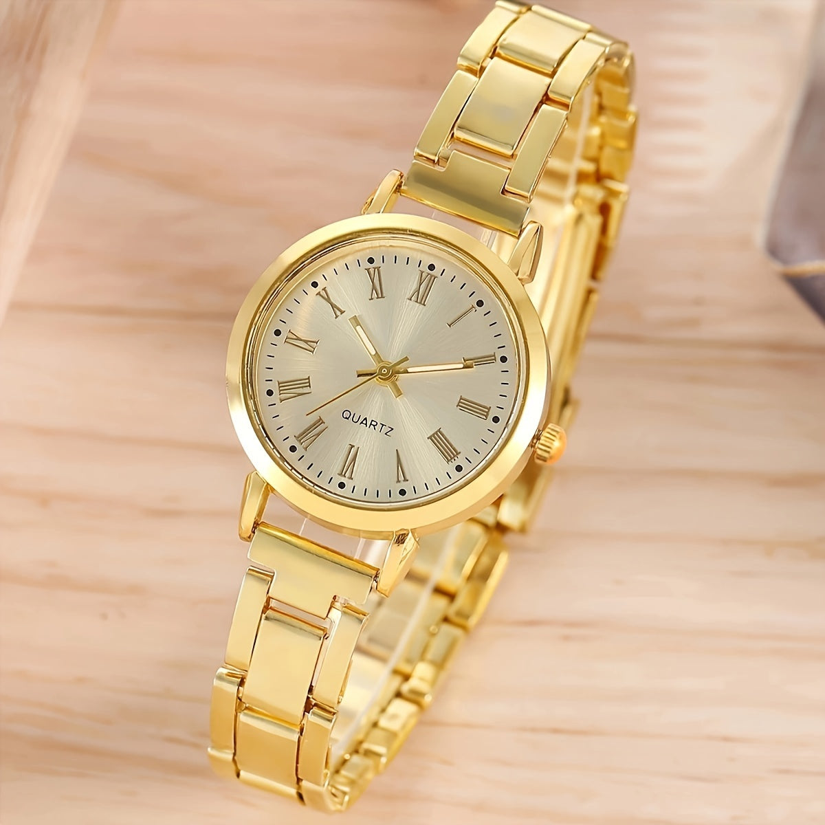 Set of 2 Vintage Quartz Women's Watches and Bracelets for Gift and Holiday Use