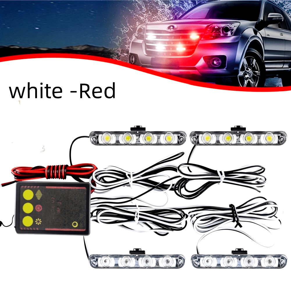 4X4 LED Surface Mount Grille Light for Trucks Bright White 36W 12V Off-Road