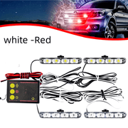 4X4 LED yuzaga o'rnatiladigan grille chiroq, yuk mashinalari uchun, yorqin oq, 36W, 12V, off-road