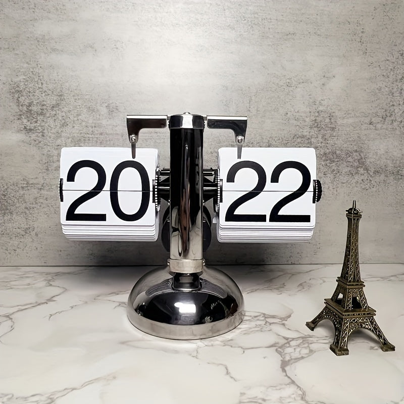 Винтажные часы с маленьким балансом и функцией переворачивания страниц