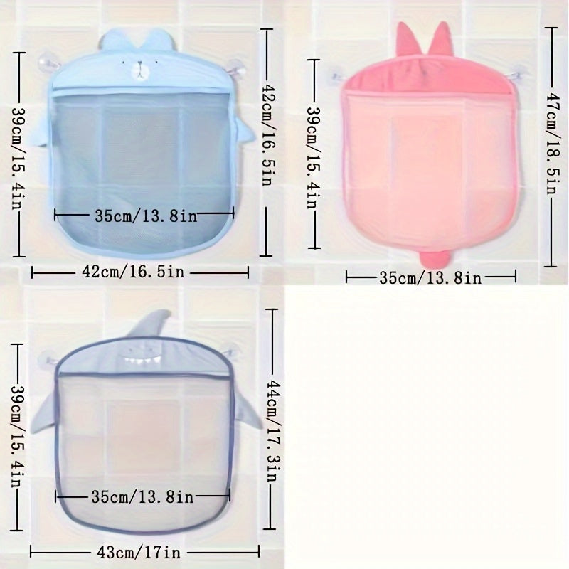 O'yinchoqlar va aksessuarlar uchun o'yinchoqli hammom tashkilotchisi, tez quriydigan texnologiya bilan.