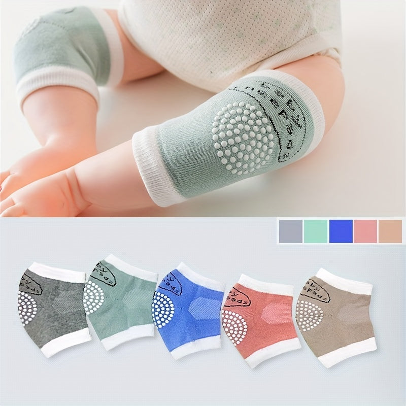 Baby Knee Pads for Infants and Toddlers Crawling and Learning to Walk Grey Blue Green Pink Khaki