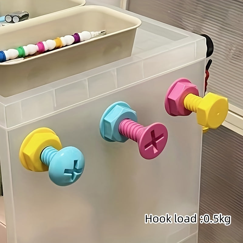 Durable Wall Hooks for Hanging Bags and Decor Adhesive Punch-Free Wall Hangers