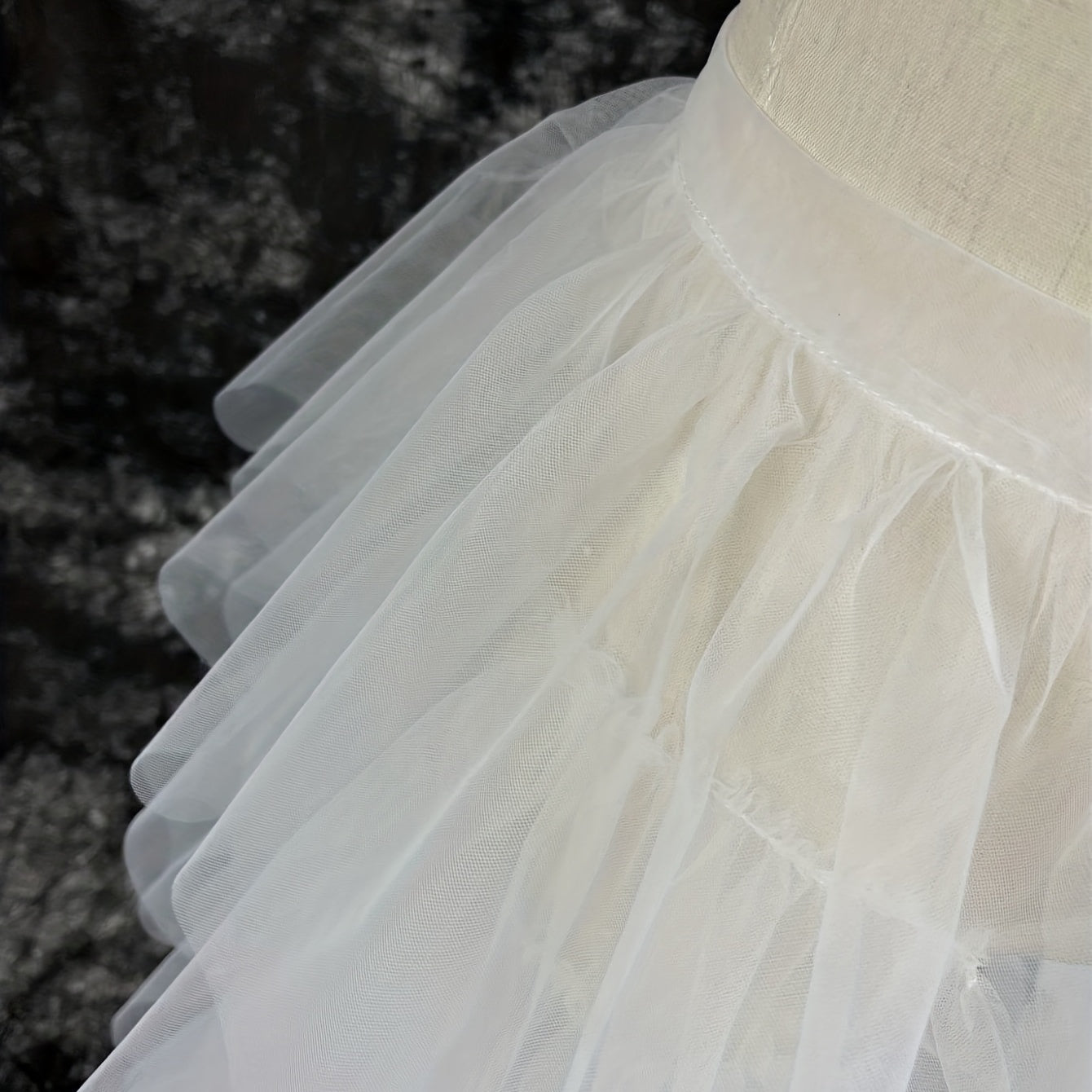 Women's Tulle Mesh Petticoat for Bridal Wedding and Party Dress