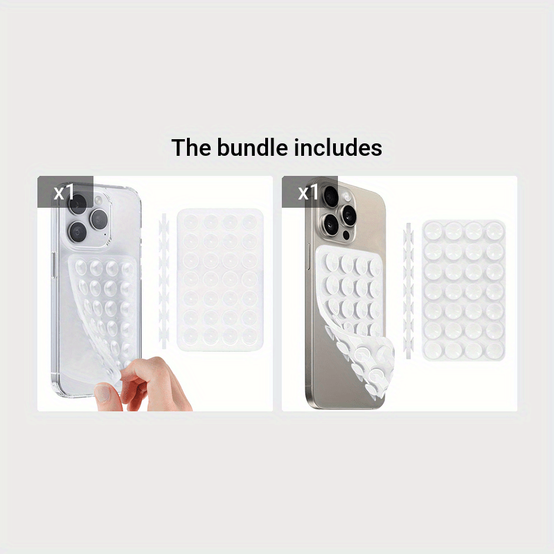 Silicone Suction Cup Phone Mount for Hands-Free Selfies and Videos Shower-Friendly Compatible with iPhone and Android