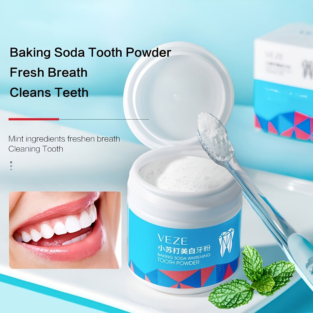 Teeth Whitening Powder 50g Deep Cleaning Breath Freshener Tooth Care
