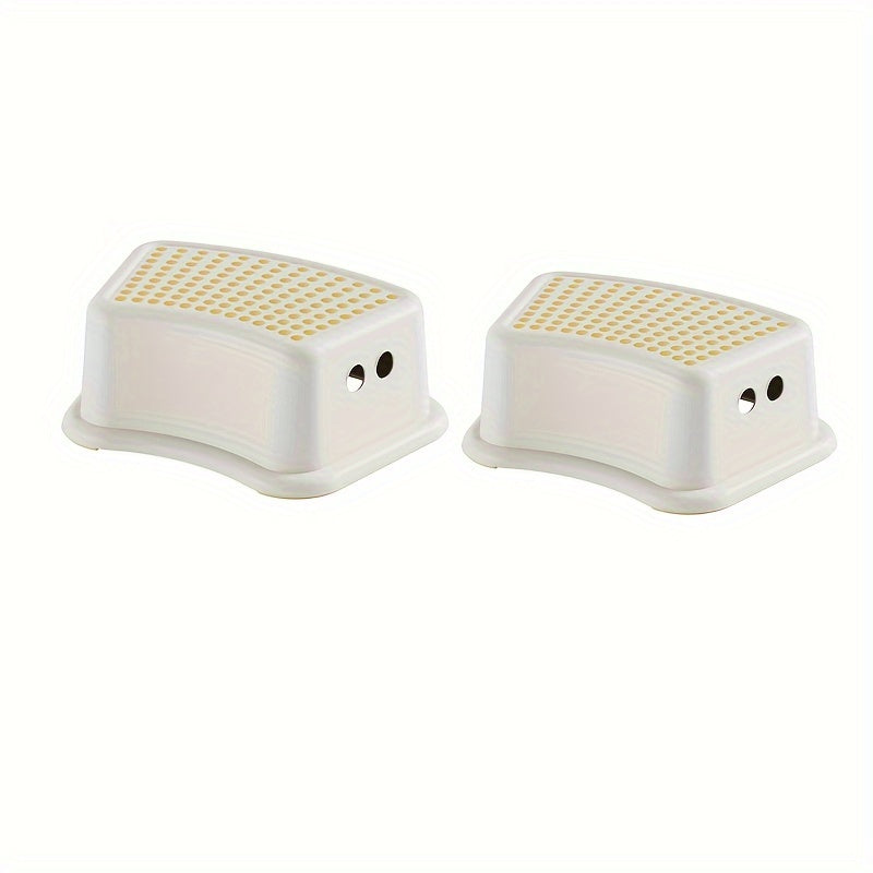 Taburete para niños 1-3 piezas antideslizante para lavabo de baño, altura para niños pequeños