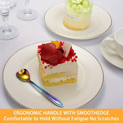 Valentine's Day Couple Love Ice Spoon Set Stainless Steel 4 or 8 Piece Kitchen Utensils