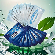 Disposable Finger Tooth Wipes 10 Pack Portable Oral Cleaning Travel Essentials