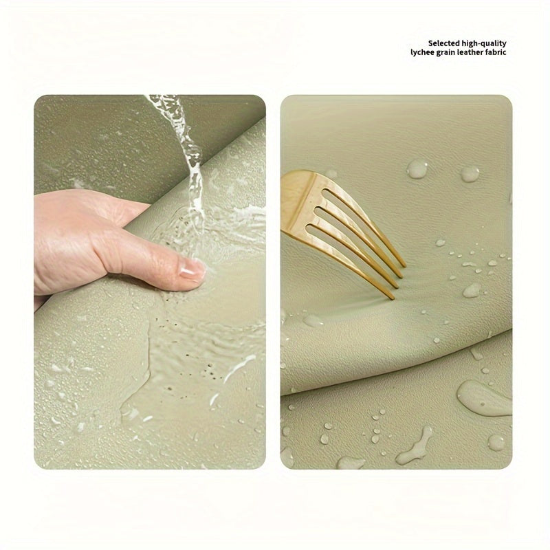 Large Waterproof Oil-Resistant Desk Pad for Kitchen and Dining Tables
