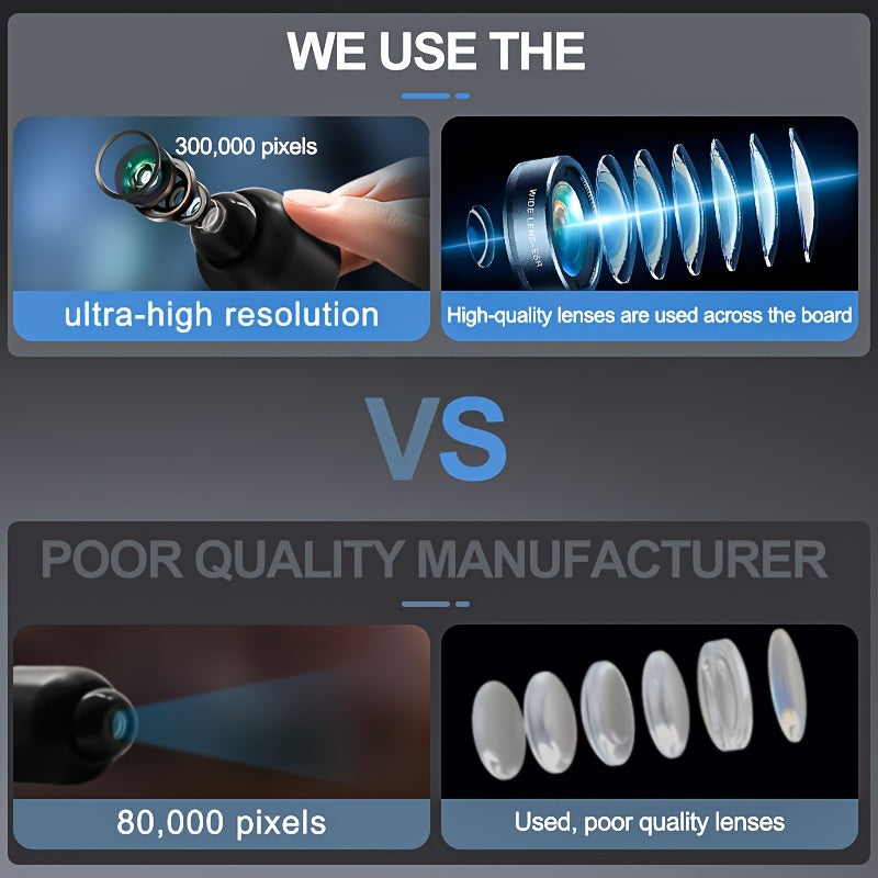 Teruhal Wireless Security Camera 480P HD video, avtomatik fokus va harakatni aniqlash xususiyatlariga ega. U mobil ilova orqali masofadan ko'rish imkonini beradi va USB orqali quvvatlanadi. Uy kuzatuvi uchun ideal.