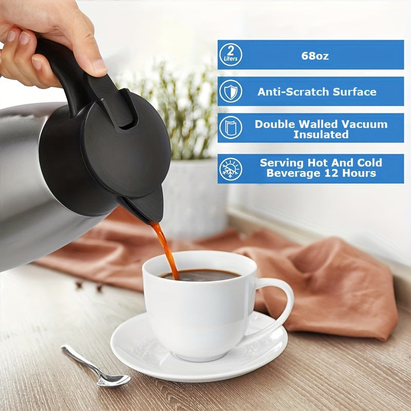 Insulated Vacuum Bottle 304 Stainless Steel Double-Layer Thermal Hot Cold