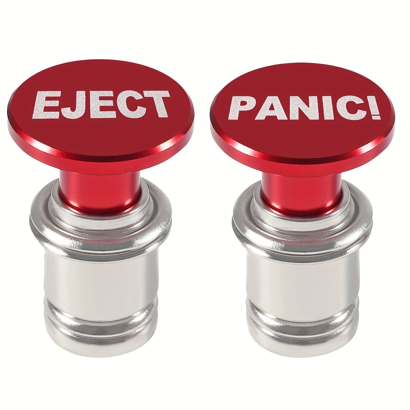 2 Pieces Car Fire Missile Eject Panic Button 12V Lighter Plug Auto Accessories