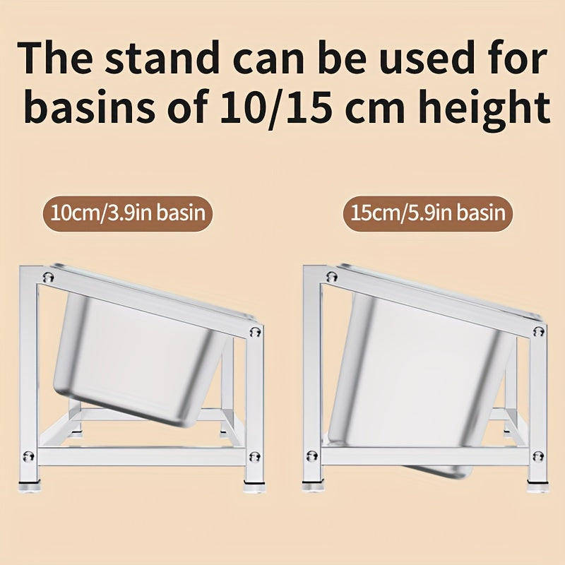 3-Compartment Stainless Steel Spice Organizer with Condiment Containers for Kitchen and Restaurant