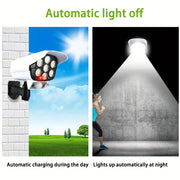 Solar Motion Sensor Wall Light Fully Automatic Rainproof Solar Powered Security Light