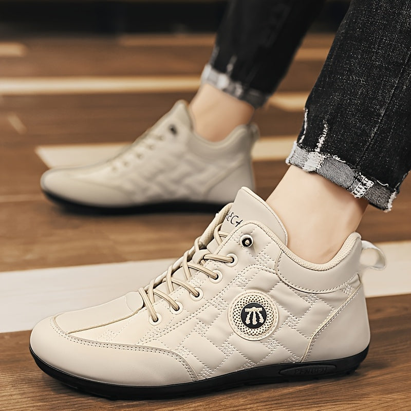 Zapatillas casuales para hombre, transpirables, antideslizantes, suela de goma, para todas las estaciones, de caña baja