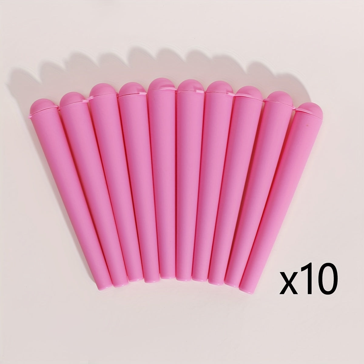 10pcs Plastic Storage Tubes for Pre-Rolled Cones, Sealed, Colorful, Travel