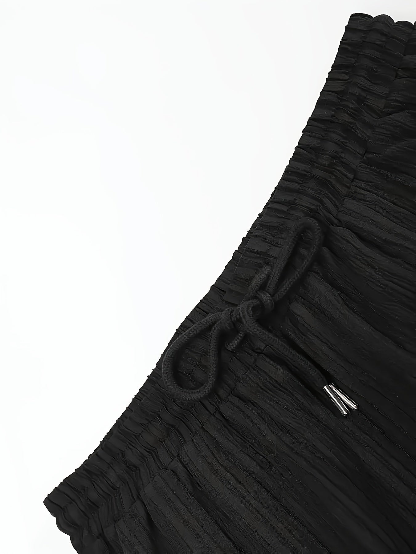 Men's Summer Set Casual Short Sleeve Button-Up Shirt and Drawstring Pants Polyester Solid