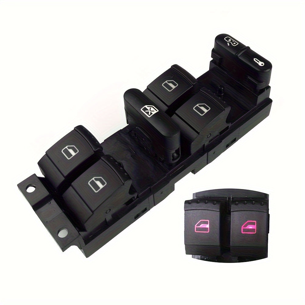 Power Window Switch Control Module for Cars with LED Indicator and Hardwired Operation