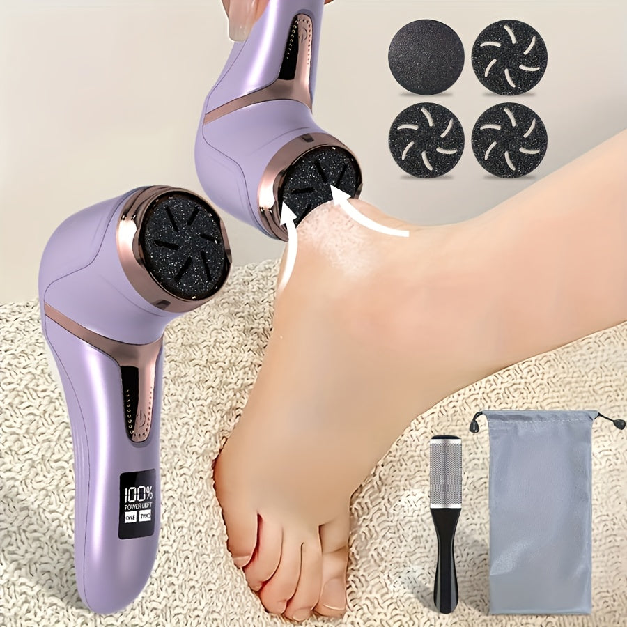 Professional Electric Foot Sander for Dead Skin Removal Rechargeable USB Charging