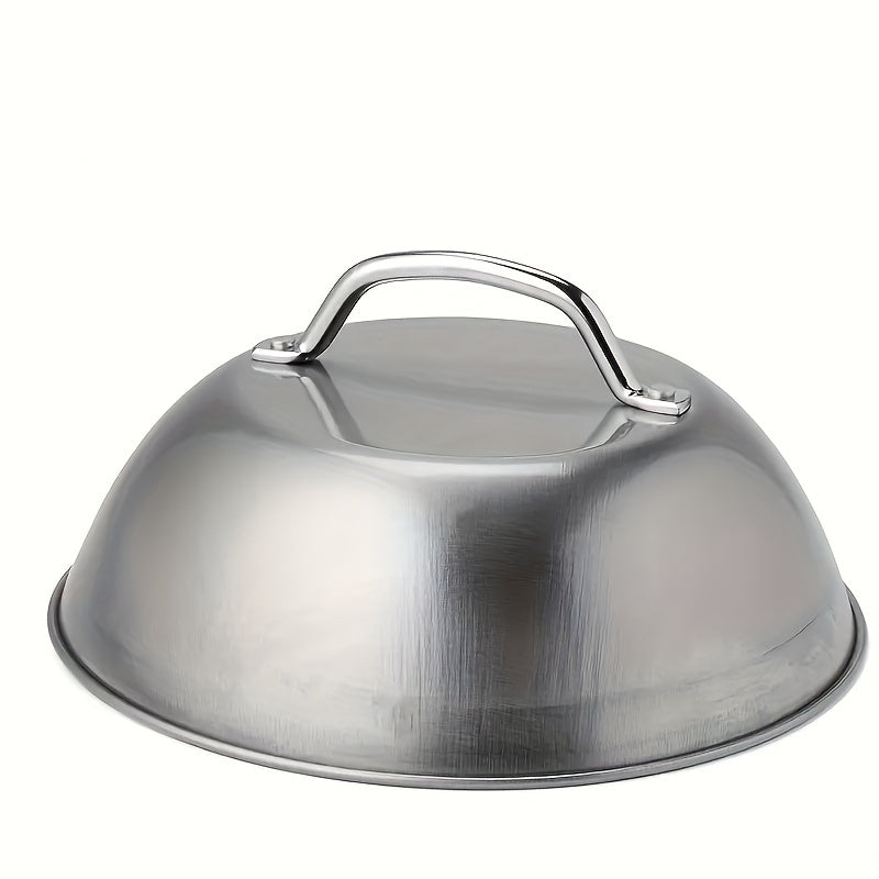 Stainless Steel Steak Cover for Grilling and BBQ Outdoor Use