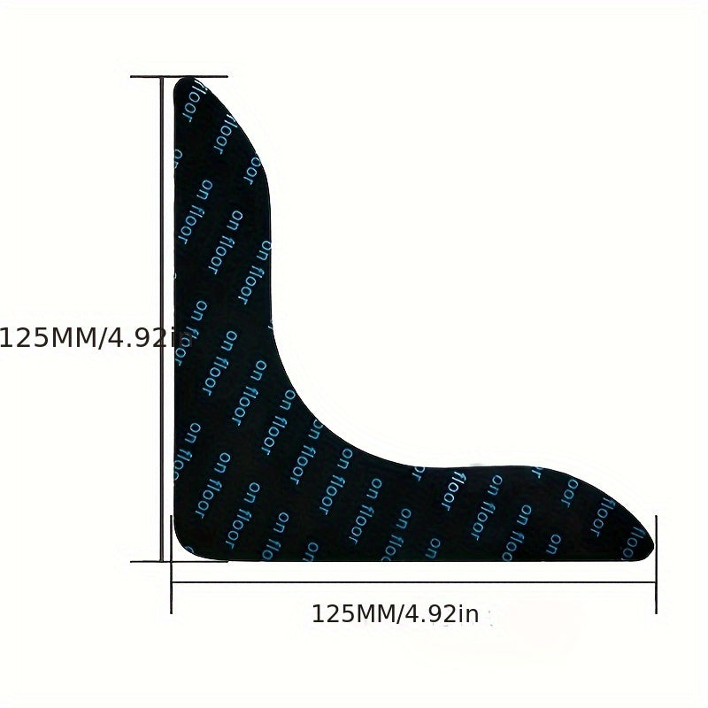 Anti-Slip Carpet Stickers Set of 4 or 8 for Rugs and Floor Mats