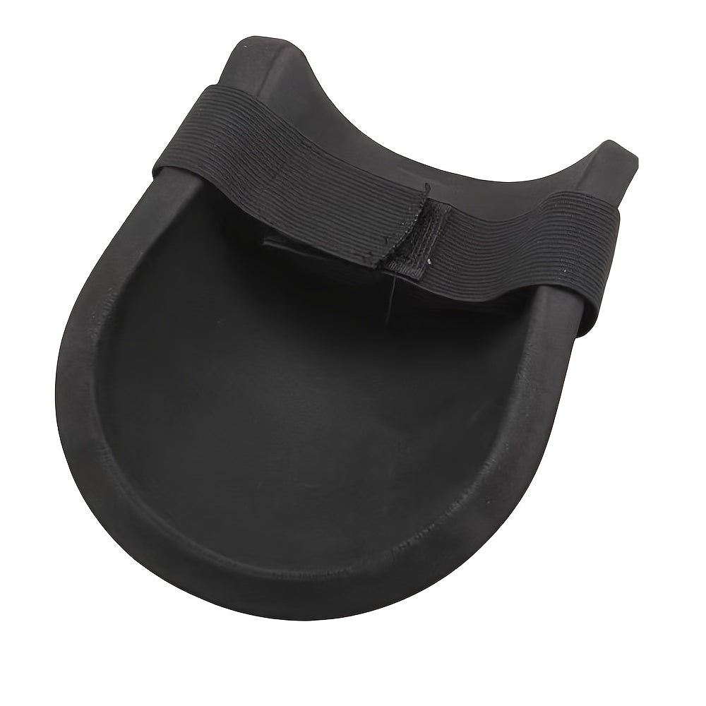 Waterproof Black Industrial Knee Pads with Soft Protection for Construction and Automotive