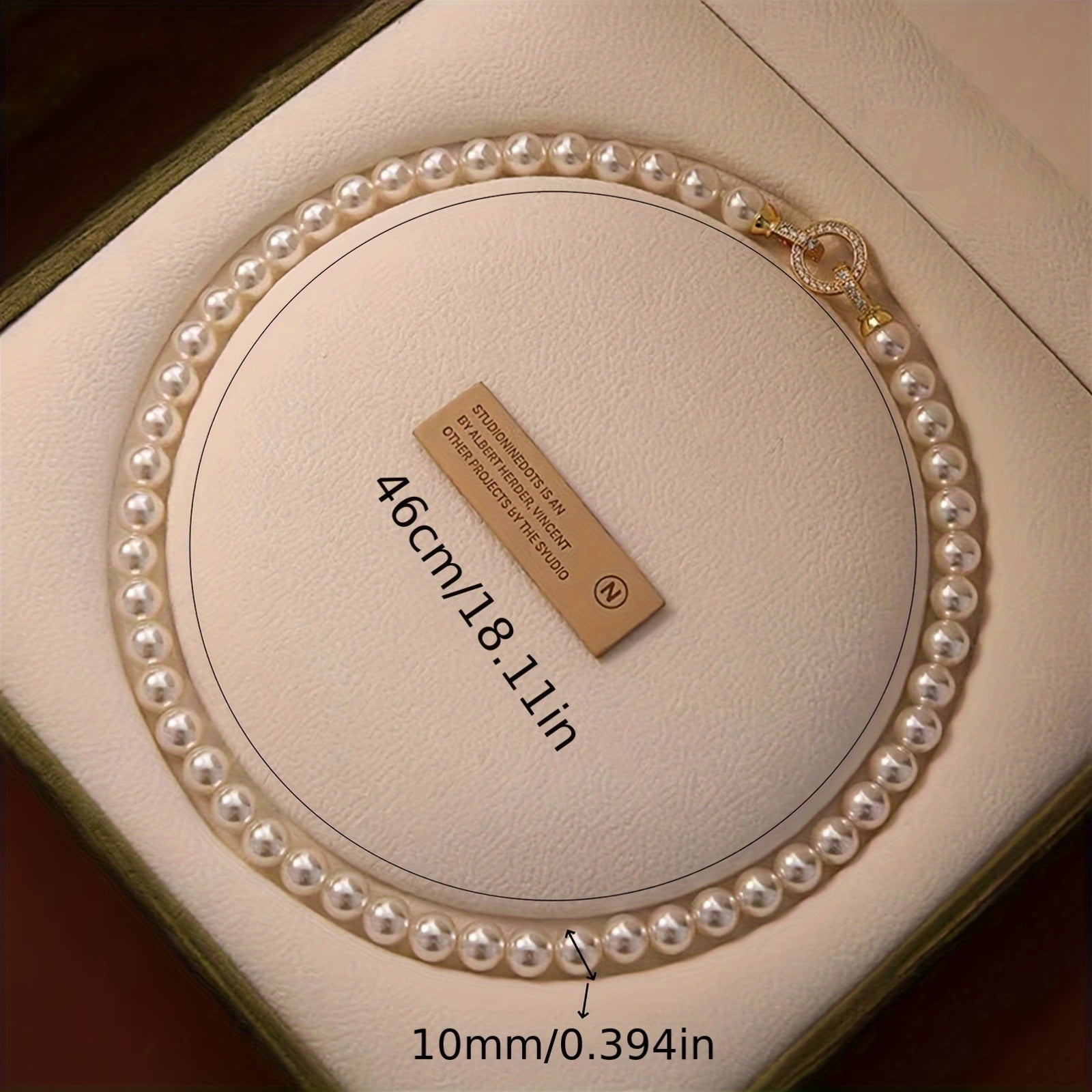 Freshwater Pearl Necklace with Clasp Elegant Jewelry for Women