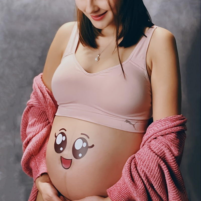 10 Pregnancy Belly Stickers for Maternity Photos Fun Expressions Keepsake
