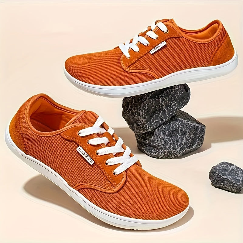 Casual Knit Fabric Sneakers for Men and Women Non-Slip Rubber Sole All-Season