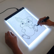 Acrylic LED Drawing Light Pad with Dimmable Levels in A5 A4 A3 Sizes for Art and Learning