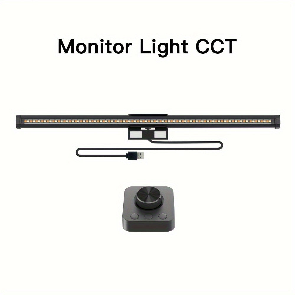 USB Powered Monitor Light Bar with Dimmable 92 LEDs Adjustable Color Temperature 3000-6500K