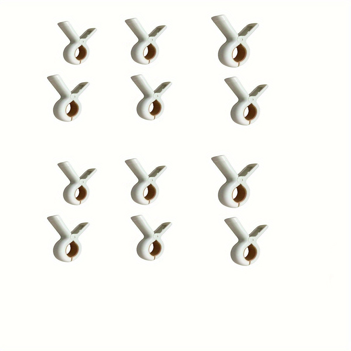 Pinzas de ropa de plástico con resortes antióxido para ropa y toallas de playa