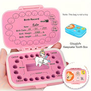 Tooth Fairy Keepsake Box for Storing and Displaying Teeth Memory Gift